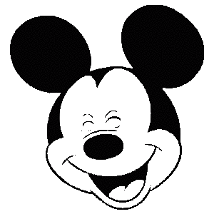  Mickey Face Clipart