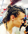OMFG Lou did his beautiful hair 👏❤ - harry-styles fan art