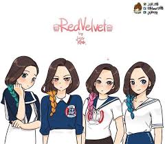  Red Velvet fã Art❣❣❣