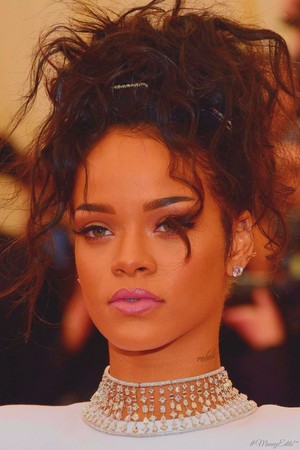 Rihanna at the 2014 MET Gala
