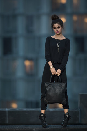  Selena at her 2014 Fall/Winter Adidas NEO Label collection photoshoot