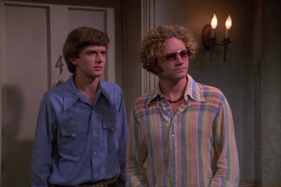 Photo of Steven Hyde and Eric Forman for fans of That 70's Show. 