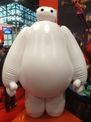 The Big Hero 6 exhibit at New York Comic Con