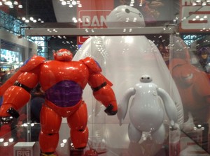 The Big Hero 6 exhibit at New York Comic Con