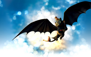  Toothless Flying
