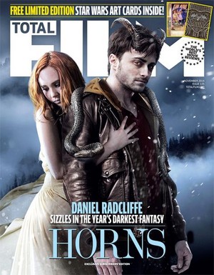 Total Magazine new issue Horns Starring Daniel Radcliffe (Fb.com/DanielJacobRadcliffeFanClub)