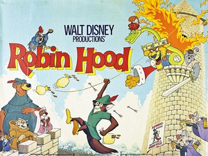  Walt Disney Posters - Robin hud, hood