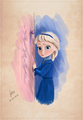 Young Elsa - elsa-the-snow-queen fan art
