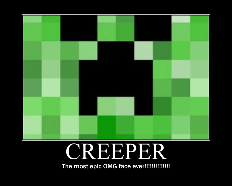 Creeper Face Minecraft Game Photo 37617193 Fanpop