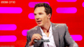 "No Comment" - Benedict on the Graham Norton Show - benedict-cumberbatch fan art