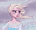                Snɞw Queen - elsa-the-snow-queen fan art