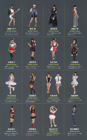 AKB48 Janken Taikai Costumes 2014