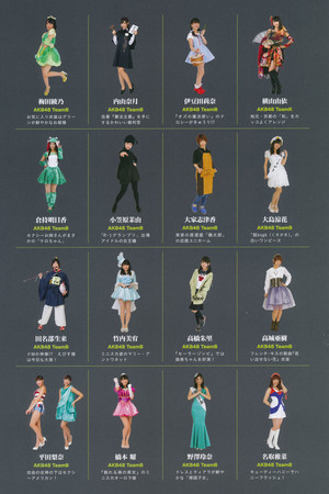 AKB48 Janken Taikai Costumes 2014