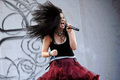 Amy Lee on the concert - evanescence photo