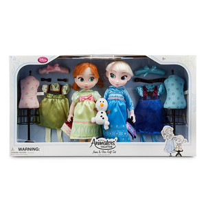  Anna and Elsa Doll Gift Set - डिज़्नी Animators' Collection