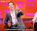 Benedict Cumberbatch on Fandom Names - benedict-cumberbatch fan art