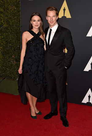 Benedict and Keira at the 6th Annual Governor's Awards