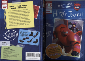  Big Hero 6 - Hiro's Journal Cover