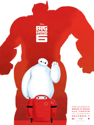  Big Hero 6 Poster oleh Andrew Swainson