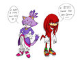 Blaze And Knuckles - sonic-the-hedgehog photo