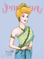 Cinderella in Thai Costume - disney-princess photo