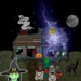Haunted House - halloween icon
