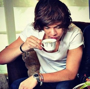  I want to have té with him