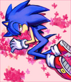 In flowers<3 - sonic-the-hedgehog photo
