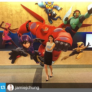  Jamie Chung at Walt Дисней Анимация Studios
