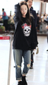 Kim Taeyeon airport fashion - music photo
