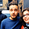 Liam saying hi to a fan in Portugal - 3/25 - one-direction photo