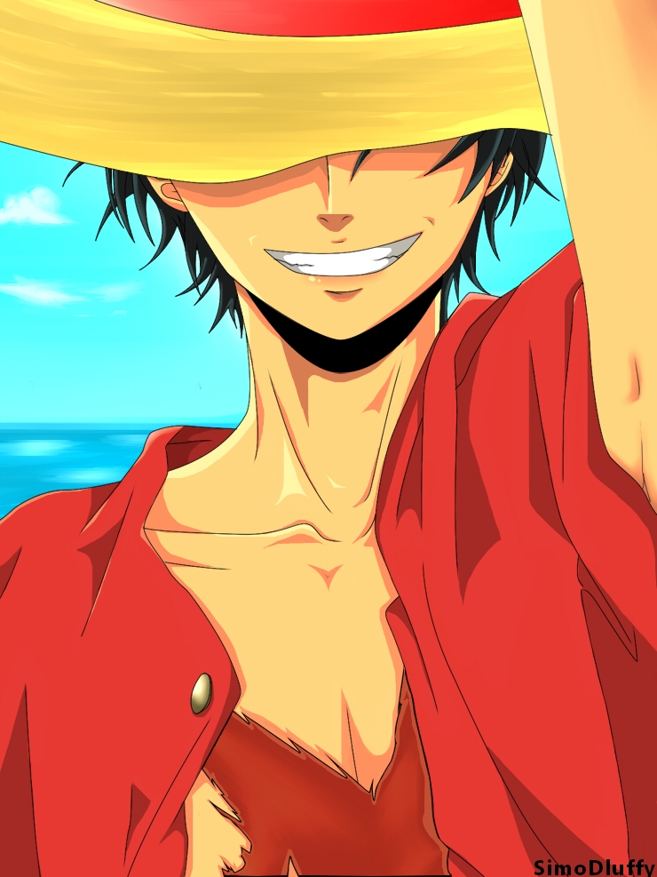 Luffy One Piece - Monkey D. Luffy fan Art (37712160) - fanpop