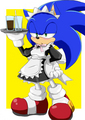 Maid Sonic<3  - sonic-the-hedgehog photo