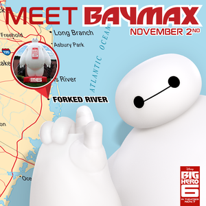 Meet Baymax today at the Hometown Heroes 5K. November 2nd