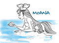 Moana      - disney-princess fan art