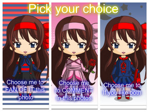  Pick your choice