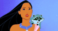 Pocahontas and Meeko - disney-princess fan art