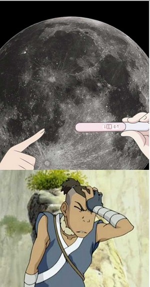  Sokka and Moon (Yue) Pregnancy Meme