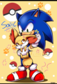 Sonic And Fennekin - sonic-the-hedgehog photo