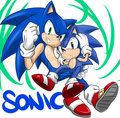 Sonic and Chibi Sonic - sonic-the-hedgehog photo