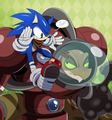 Sonic and Lyric - sonic-the-hedgehog photo
