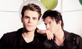 TVD Cast BTS of S6 Promotional Shoot - the-vampire-diaries-tv-show photo