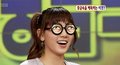 Taeyeon wearing dorky glasses - random photo