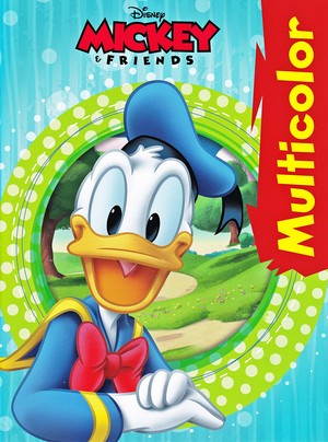  Walt Disney Coloring Books - Mickey & mga kaibigan (Multicolor)
