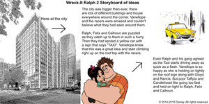  Wreck-It Ralph 2 Storyboard of Ideas 10