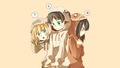 armin,eren and mikasa - anime photo