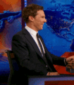 Benedict and Jon Stewart - benedict-cumberbatch fan art