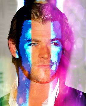 Chris Hemsworth fan art edit