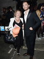 Ed Westwick at the “Great Britain” opening night in London with his mother (September 26, 2014) - ed-westwick photo