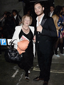 Ed Westwick at the “Great Britain” opening night in London with his mother (September 26, 2014) - ed-westwick photo